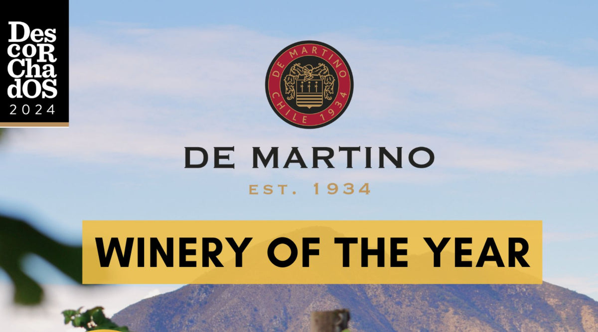 De Martino named Winery of the Year 2024 by Descorchados! Learn More