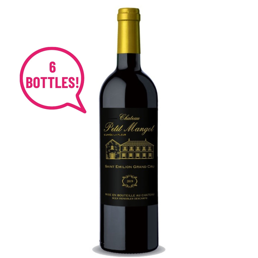 Château Petit Mangot Cuvée La Fleur Saint Émilion Grand Cru 2019 (x6)