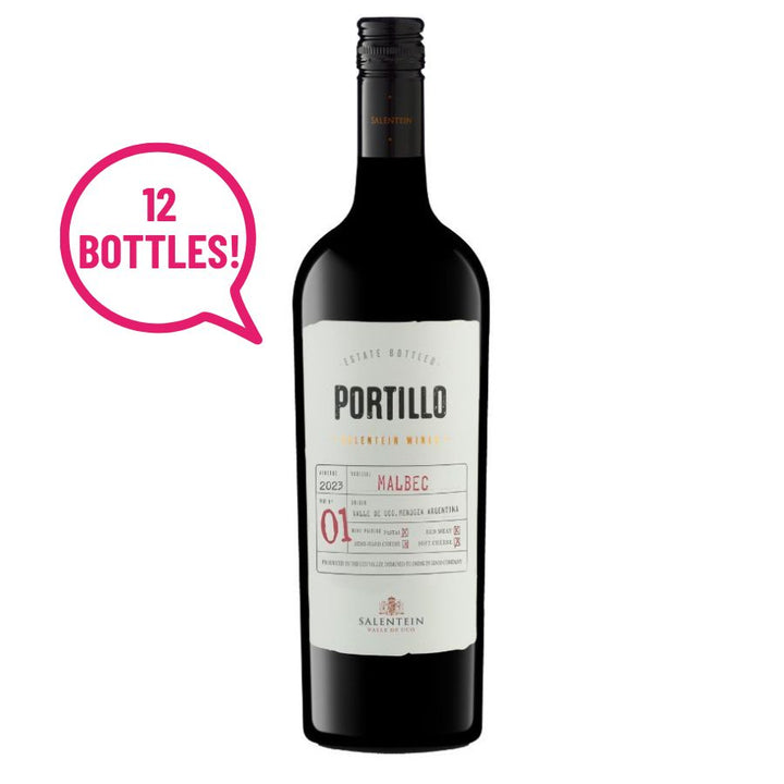 Bodegas Salentein Portillo Malbec 2023 (x12)