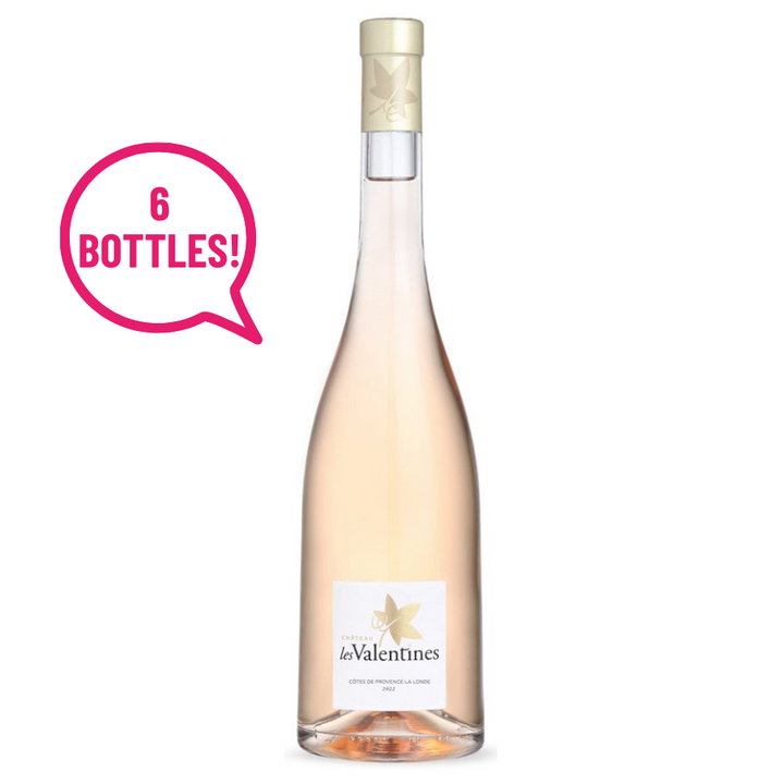 Château Les Valentines Rosé 2022 (x6)