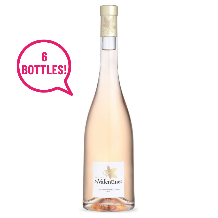 Château Les Valentines Rosé 2022 (x6)