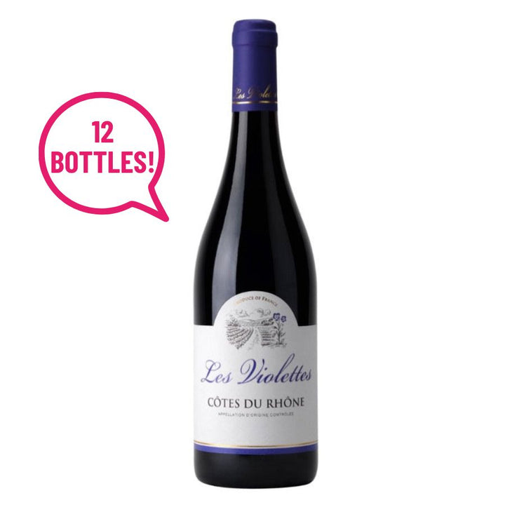 Moillard Les Violettes Côtes du Rhône Rouge 2021 (x12)