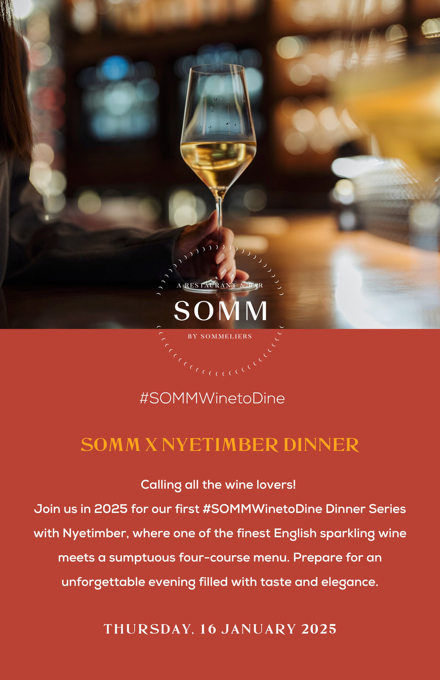 SOMM x Nyetimber Dinner