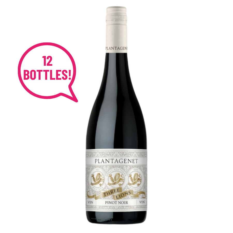 Plantagenet Three Lions Pinot Noir 2021 (x12)